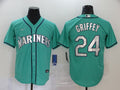 Men's Seattle Mariners Ken Griffey Jr. Green Replica Baseball Jersey