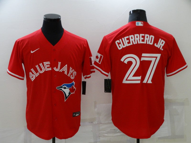 Men's Toronto Blue Jays Vladimir Guerrero Jr. Red Replica Baseball Jersey