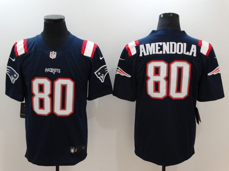Men's New England Patriots Danny Amendola Navy Game Player Jersey