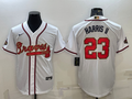 Men's Atlanta Braves Michael Harris II White Replica Player Jersey