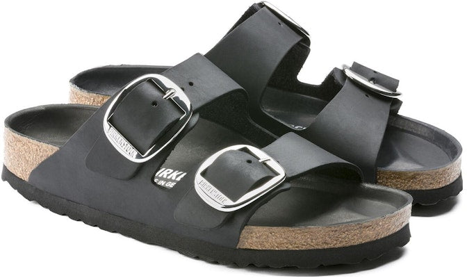 Birkenstock Arizona 1011074 Big Buckle Black Sandals