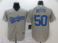 Men's Los Angeles Dodgers Mookie Betts Gray Replica Baseball Jersey