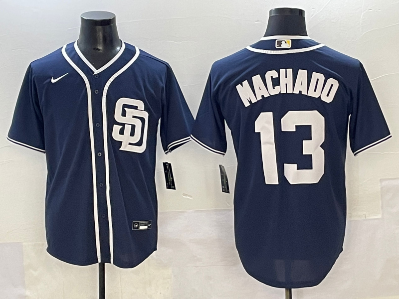 Men's San Diego Padres Manny Machado Navy Limited Player Jersey