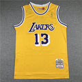 Men's Los Angeles Lakers Wilt Chamberlain Yellow Classics Swingman Jersey