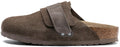 Birkenstock Nagoya 1017510 Brown Suede Leather Fashion Slippers