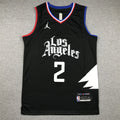 Men's LA Clippers Kawhi Leonard Jordan Brand Black 2022/23 Statement Edition Swingman Jersey