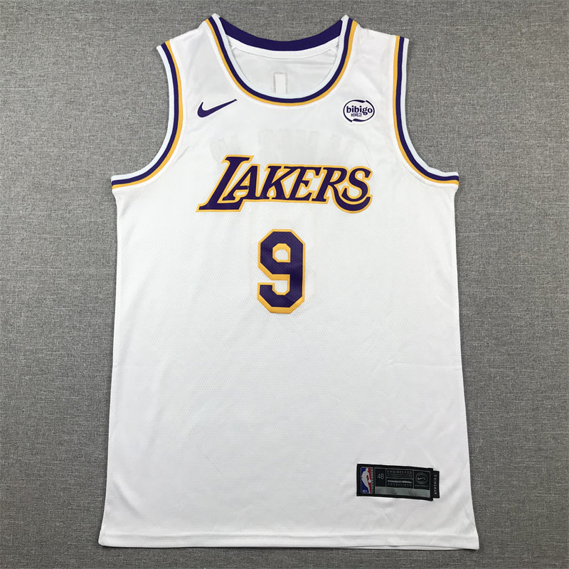 Men's Los Angeles Lakers Bronny James White Swingman Player Jersey - Association Edition