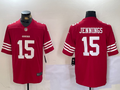 Men's San Francisco 49ers Jauan Jennings Scarlet Game Jersey