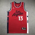 Men's LA Clippers Paul George Red Swingman Player Jersey