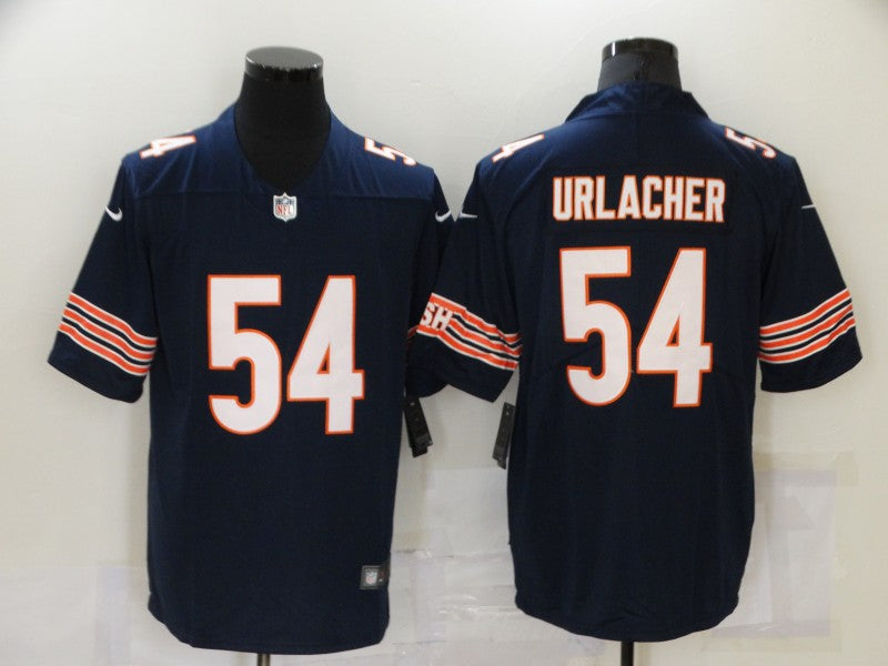 Men's Chicago Bears Brian Urlacher Navy Game Jersey