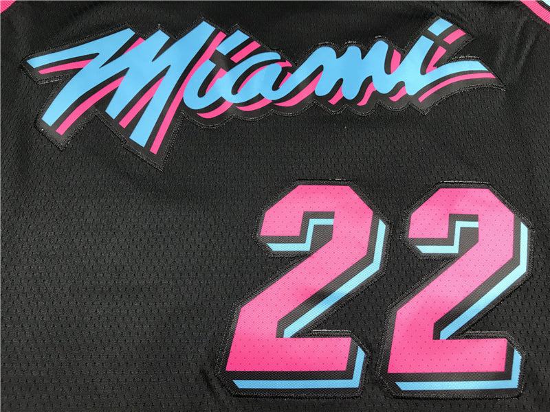 Men's Miami Heat Jimmy Butler NBA Black Swingman Jersey