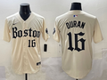 Men's Boston Red Sox Jarren Duran Cream Replica Player Jersey