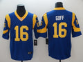 Men's Los Angeles Rams Jared Goff Blue Game Jersey