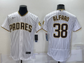 Men's San Diego Padres Jorge Alfaro White Stitched Jersey