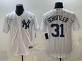 Men's New York Yankees Carson Schuttler White Replica Player Jersey