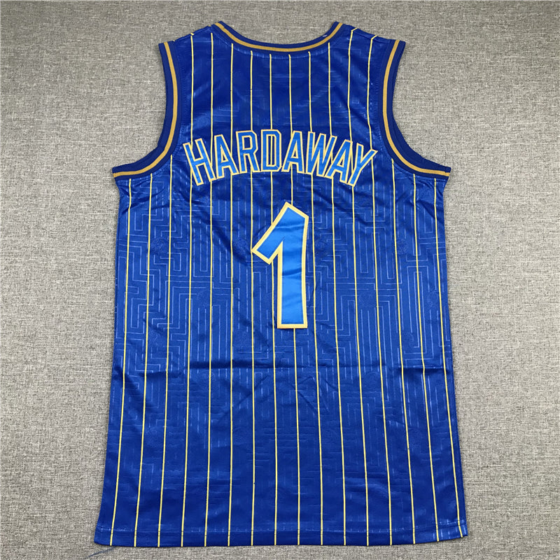 Men's Orlando Magic Penny Hardaway 1994-95 Blue Hardwood Classics Swingman Jersey