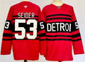 Men's Detroit Red Wings Moritz Seider Fanatics Red Player Jersey