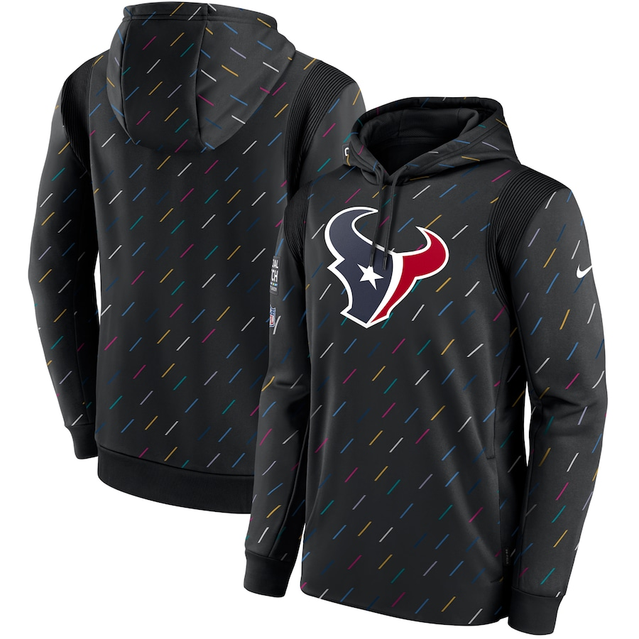 Men's Houston Texans 2021 Salute to Service Hoodie Black