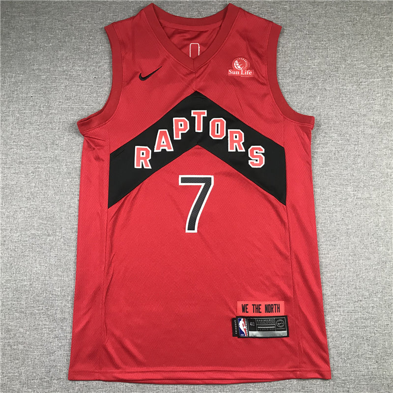 Men's Toronto Raptors Kyle Lowry Red 2021/22 Diamond Swingman Fashion Jersey