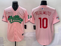 Men's Philadelphia Phillies J.T. Realmuto Pink Replica Player Jersey