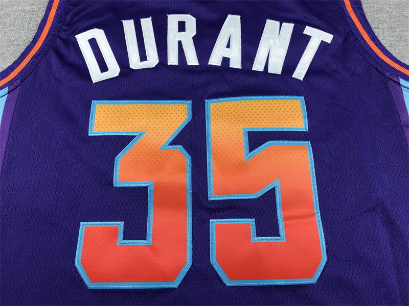Men's Phoenix Suns Kevin Durant Purple 2023/24 Swingman Jersey - City Edition
