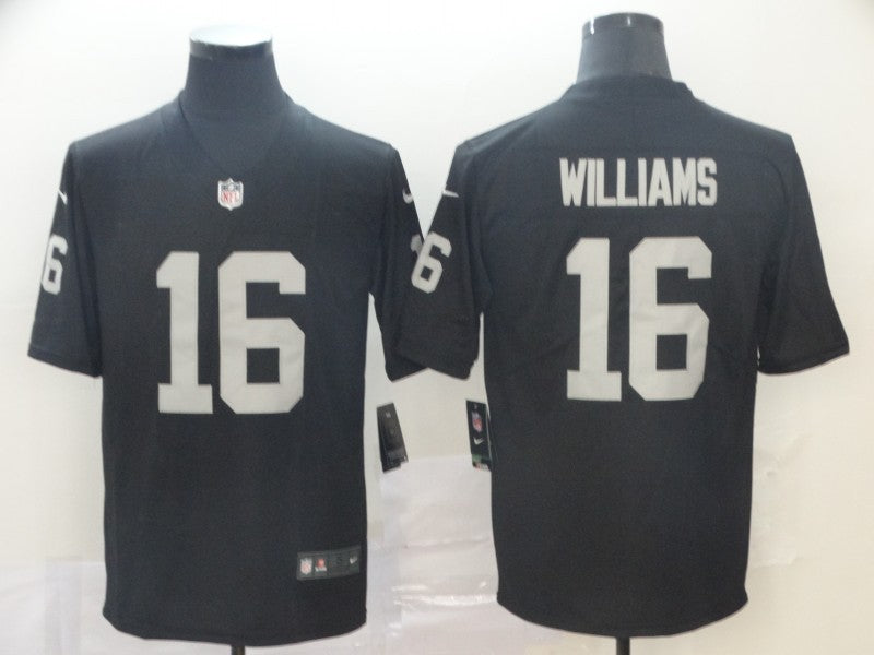 Men's Las Vegas Raiders Tyrell Williams Black Game Jersey