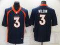 Men's Denver Broncos Russell Wilson Navy Game Jersey