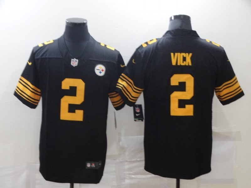 Men's Pittsburgh Steelers Michael Vick Black Alternate Legend Jersey