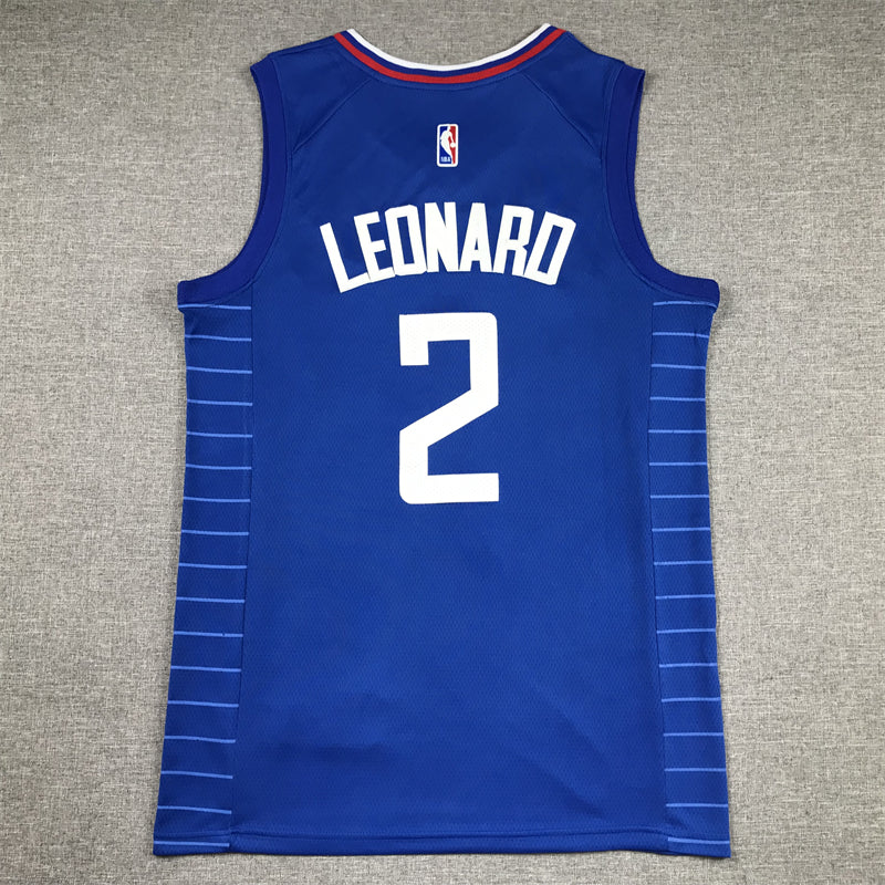 Men's LA Clippers Kawhi Leonard Royal 2022/23 Swingman Jersey - Icon Edition