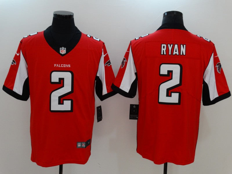 Men's Atlanta Falcons Matt Ryan Red Game Jersey