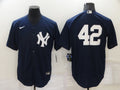 Men's New York Yankees Mariano Rivera Navy Replica Player Name Jersey