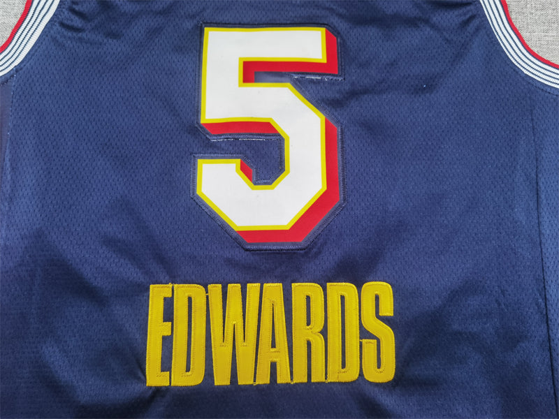 Men's Minnesota Timberwolves Anthony Edwards Navy 2025 NBA All-Star Game Swingman Player Jersey