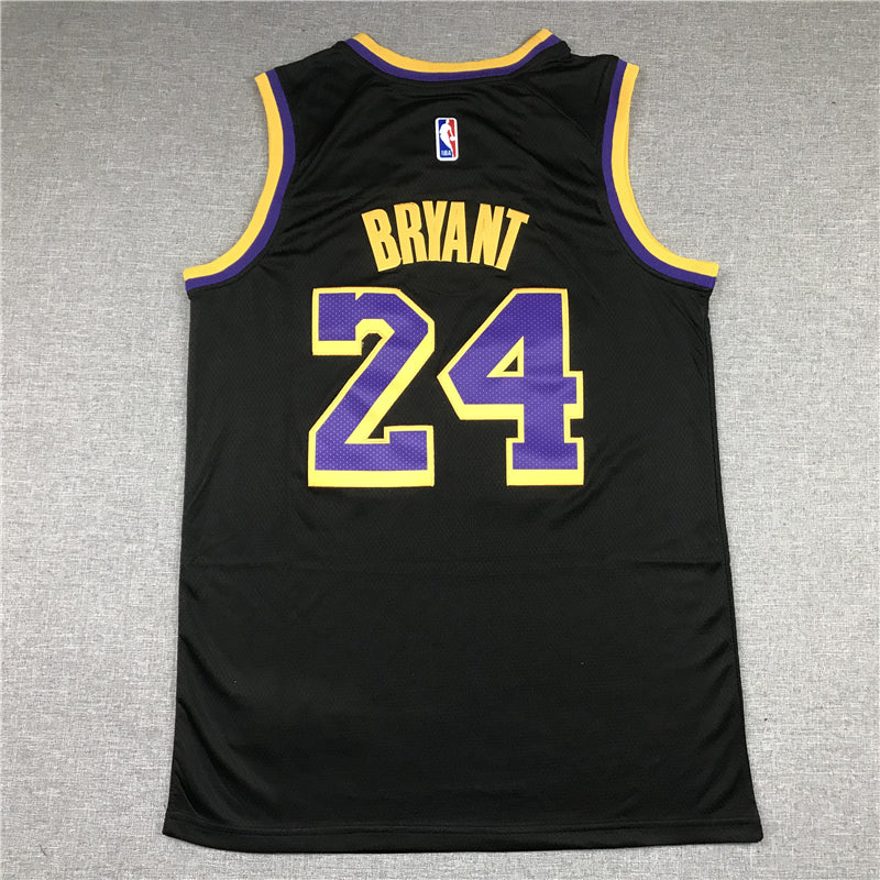 Men's Los Angeles Lakers Kobe Bryant Black 2020/21 Swingman Player Jersey