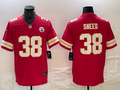 Men's Kansas City Chiefs L'Jarius Sneed Red Game Jersey