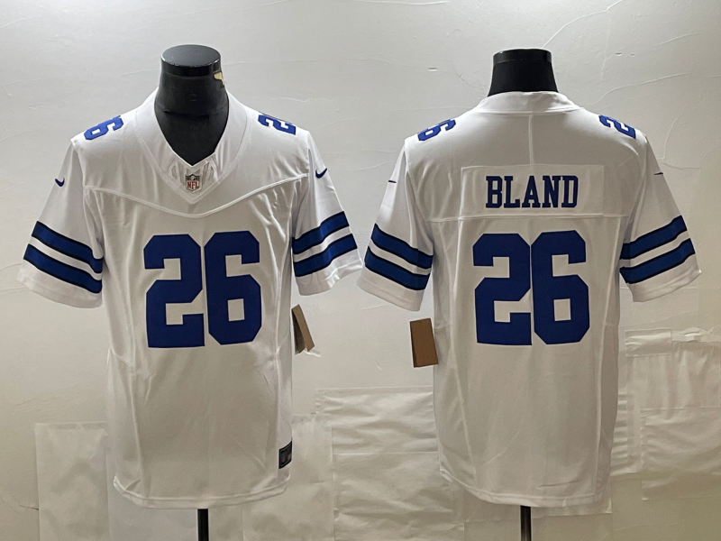 Men's Dallas Cowboys DaRon Bland White Game Jersey
