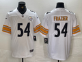 Men's Pittsburgh Steelers Zach Frazier White Game Jersey
