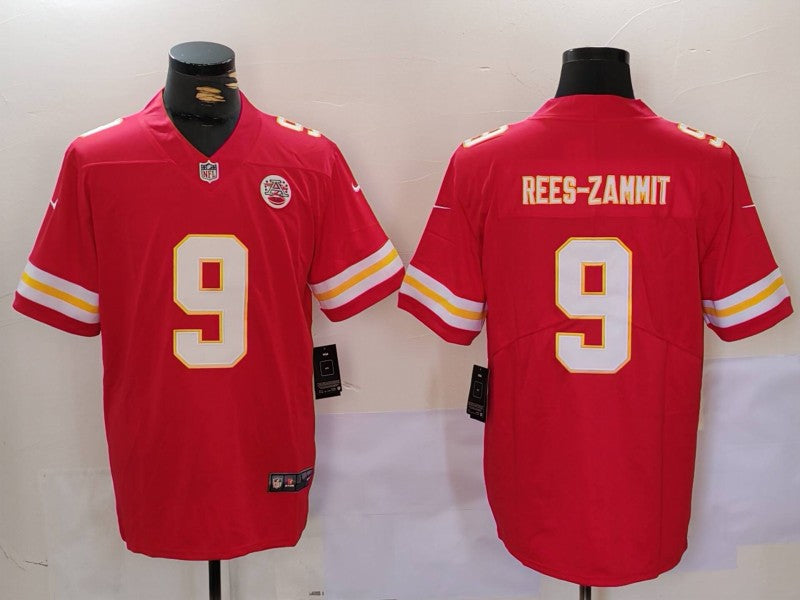 Men's Kansas City Chiefs Louis Rees-zammit Red Game Jersey