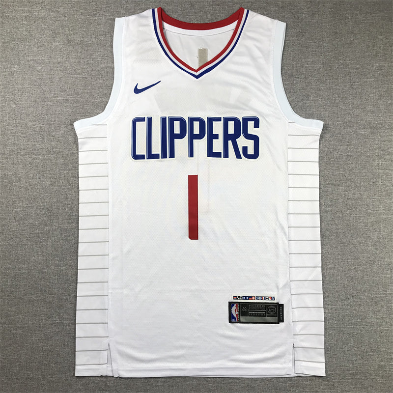 Men's LA Clippers James Harden White Swingman Jersey - Association Edition