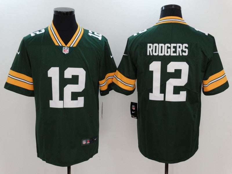 Men's Green Bay Packers Aaron Rodgers Home Game Jersey