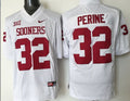 Men's Oklahoma Sooners Samaje Perine White Player Jersey