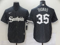 Men's Chicago White Sox Frank Thomas Black Stitched Jersey