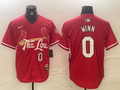 Men's St. Louis Cardinals Masyn Winn Red 2024 City Connect Limited Player Jersey