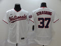 Men's Washington Nationals Stephen Strasburg White Authentic Game Jersey