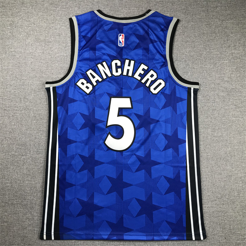 Men's Orlando Magic Paolo Banchero Blue 2023/24 Swingman Jersey - Classic Edition