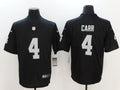 Men's Las Vegas Raiders Derek Carr Black Vapor Jersey Black