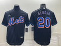 Men's New York Mets Pete Alonso Black Replica Baseball Jersey