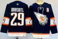 Men's Edmonton Oilers Leon Draisaitl Fanatics Navy Player Game Jersey