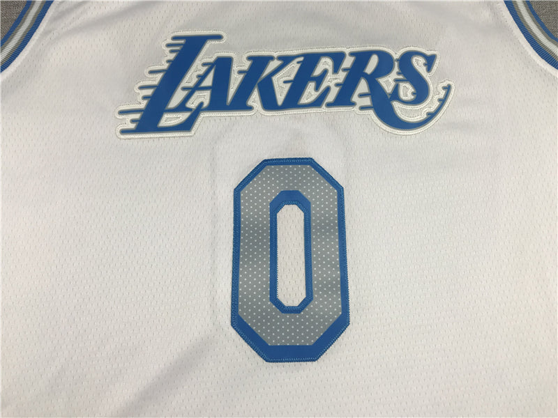 Men's Los Angeles Lakers Russell Westbrook White 2020/21 Swingman Jersey
