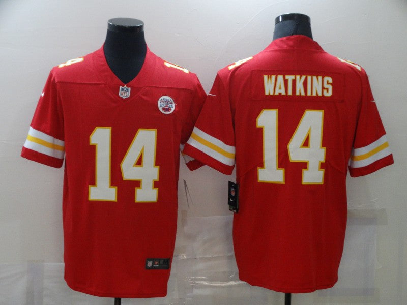 Men's Kansas City Chiefs Sammy Watkins Red Game Jersey