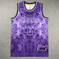 Men's Los Angeles Lakers LeBron James Purple Select Series Swingman Jersey